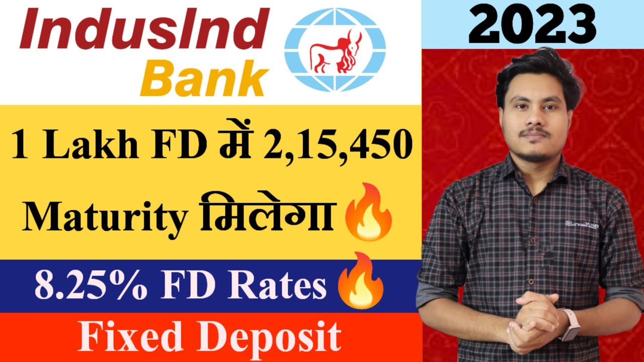 Indusind Bank FD Interest Rates 2023 | Indusind Bank Fixed Deposit ...