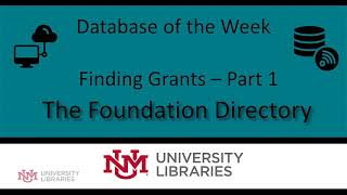 The Foundation Directory