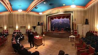 Austin Freemason Lodge #12 - Officer Installation 2023- HD 360 video-Part 1