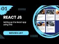 React JS #1 - Setting up the React app using Vite