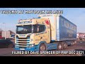 TRUCKS AT HAYDOCK M6 A580 JUNCTION Pt1 DEC 2021 BY DAVE SPENCER OF PMP FILMS