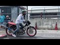 drag bike setting 201m 402m honda nova rs 110 arm rayong