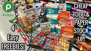 Publix Free & Cheap Digital Grocery Couponing Deals & Haul🔥| EASY PAPER STOCK UP!| 9/4 OR 9/5 - 9/11