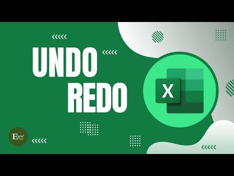 How to Undo and Redo Actions in Excel | Excel Tutorials No 38