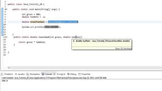 Beginner Java Tutorial #20: Returning Data in Java From Methods