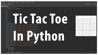 Tic Tac Toe In Python [ X/O ][ Pyhton 3 -- Pycharm ][ Windows ][ Tkinter ]