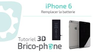 Tuto iPhone 6 : Comment changer la batterie démontage + remontage HD 3D