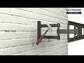 Xtreme Full Motion Tv Bracket tutorial