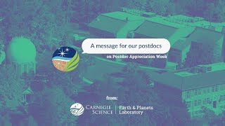 A Message to Our Postdocs for Postdoc Appreciation Week