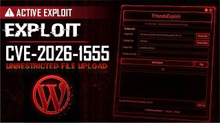 WordPress WebStack Theme Arbitrary File Upload Exploit (CVE-2026-1555) — Live Target