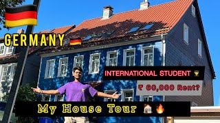 MY HOUSE TOUR ❤️🇩🇪🏠 || GERMANY 🇩🇪 || INTERNATIONAL STUDENT 🧑‍🎓