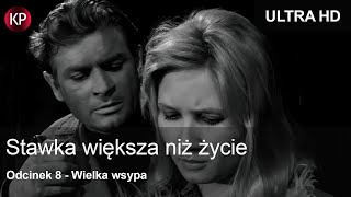 Stawka Większa Niż Życie (1968) | 4K | Odcinek 8 | Kultowy Polski Serial | Hans Kloss | Za Darmo