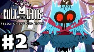 Cult of the Lamb: Relics of the Old Faith - Gameplay Walkthrough Part 2 - Leshy's Free!