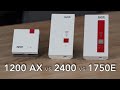 AVM FRITZ!Repeater 1200 AX vs 2400 vs 1750E