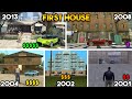 FIRST HOUSE FROM EVERY GTA GAME (GTA 5, GTA 4, GTA SA, GTA VC, GTA 3)