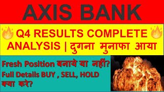 AXIS BANK SHARE | AXIS BANK Q4 RESULTS 2021 | AXIS BANK SHARE NEWS TODAY | SHARE PRICE TARGET