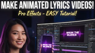 How To Make A Lyrics Video In 5 Minutes For FREE Using Vizzy #vizzy #lyricsvideo #2025