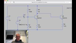 Class A BJT Amplifier Design (Part 3) - LTSpice