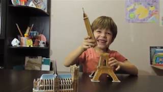 3D-пазл "Эйфелева башня"