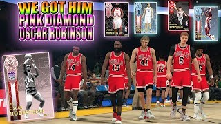 NBA2K18 MYTEAM WE GOT HIM PINK DIAMOND OSCAR ROBINSON AND DIAMOND JULIUS ERVING  GAMEPLAY ONLINE & O