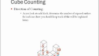 DAT Cube Counting Tutorial for the PAT