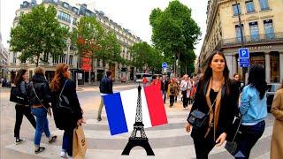 ⁴ᴷ Paris walking tour 🇫🇷 Haussmann Streets , France 4K