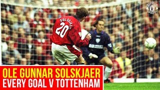 Solskjaer Goals v Spurs | Manchester United v Tottenham Hotspur | Premier League 2018/19