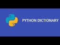 #13 Python Tutorials for Beginners | Dictionary in Python