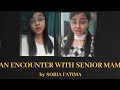 |Interaction with SENIOR GIRL in Colleges|BY SOBIA FATIMA #shorts