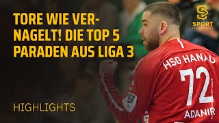 Top Paraden der Saison | Highlights - 3. Liga Männer 2022/23 | SDTV Handball