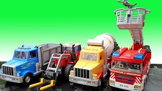 중장비 자동차 장난감 조립놀이 포크레인 구출놀이 Excavator Truck Car Toy for Kids