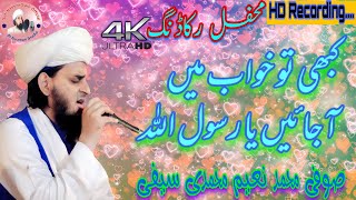 Kabhi To Khawab Main Aa Jayen Ya Rasool Allah Sufi Muhammad Naeem Muhammadi Saifi Mehfil Recording..