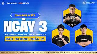 🔴 NGÀY 3 – CHUNG KẾT VÔ ĐỊCH QUỐC GIA | RRQ YBY1, VP MARIS, RRQ ASTA1,... | ĐTCL MÙA 16