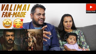 Valimai Trailer Fan Made Reaction | Malaysian Indian Couple | Thala | Santhomian CTRL Plus X | 4K