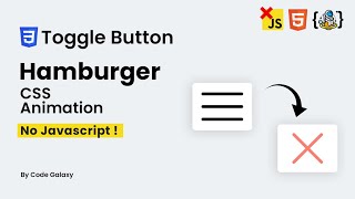 How to Create a Toggle Button with HTML & Pure CSS | Without Using JS | CSS Animation