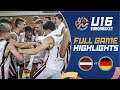 Latvia 🇱🇻 vs Germany 🇩🇪 | Highlights | FIBA U16 EuroBasket 2024