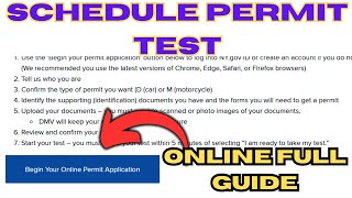 How to Schedule an Online NY DMV Learner’s Permit Test Reservation | Full Guide