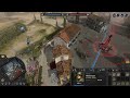 CoH3 2v2 USA/USA power vs Axis Hammer & Shield - Advanced Infantry Battlegroup