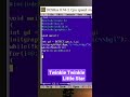 C language ||Twinkle Little Stars || # code #TechAmatuer.