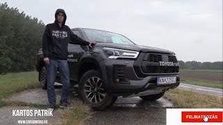 RAPTOR, Toyota módra [2022 Toyota Hilux GR Sport teszt]