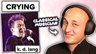 WHAT a performance. | CRYING - k. d. lang  | Reaction & Analysis