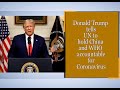 Donald Trump tells UN to hold China and WHO accountable for Coronavirus