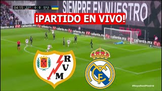 RAYO VALLECANO vs REAL MADRID EN VIVO 🔴 LA LIGA EN VIVO ⚽️