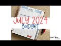 July 2024 Budget | Sara Marie Stickers | 2024 Humble Beginnings Budget Planner |