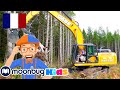 Blippi visite un chantier de construction | BLIPPI en Français | Vidéos Pour Enfants | Moonbug