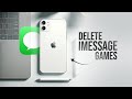 How to Delete iMessage Games on iPhone (tutorial)