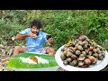 nail Cooking and Eating | Healthy Snail Recipe | Cooking South Indian SnailVillage WORLD MAN COOKING