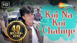 Koi Na Koi Chahiye Pyar Karne Wala (HD) | Deewana Song | Shahrukh Khan | Filmigaane