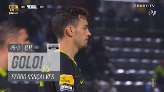 Goal | Golo Pedro Gonçalves: Famalicão 0-(2) Sporting (Liga 22/23 #13)