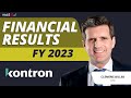 Kontron AG Financial Results FY 2023 | Illustrating significant growth and strategic advancements